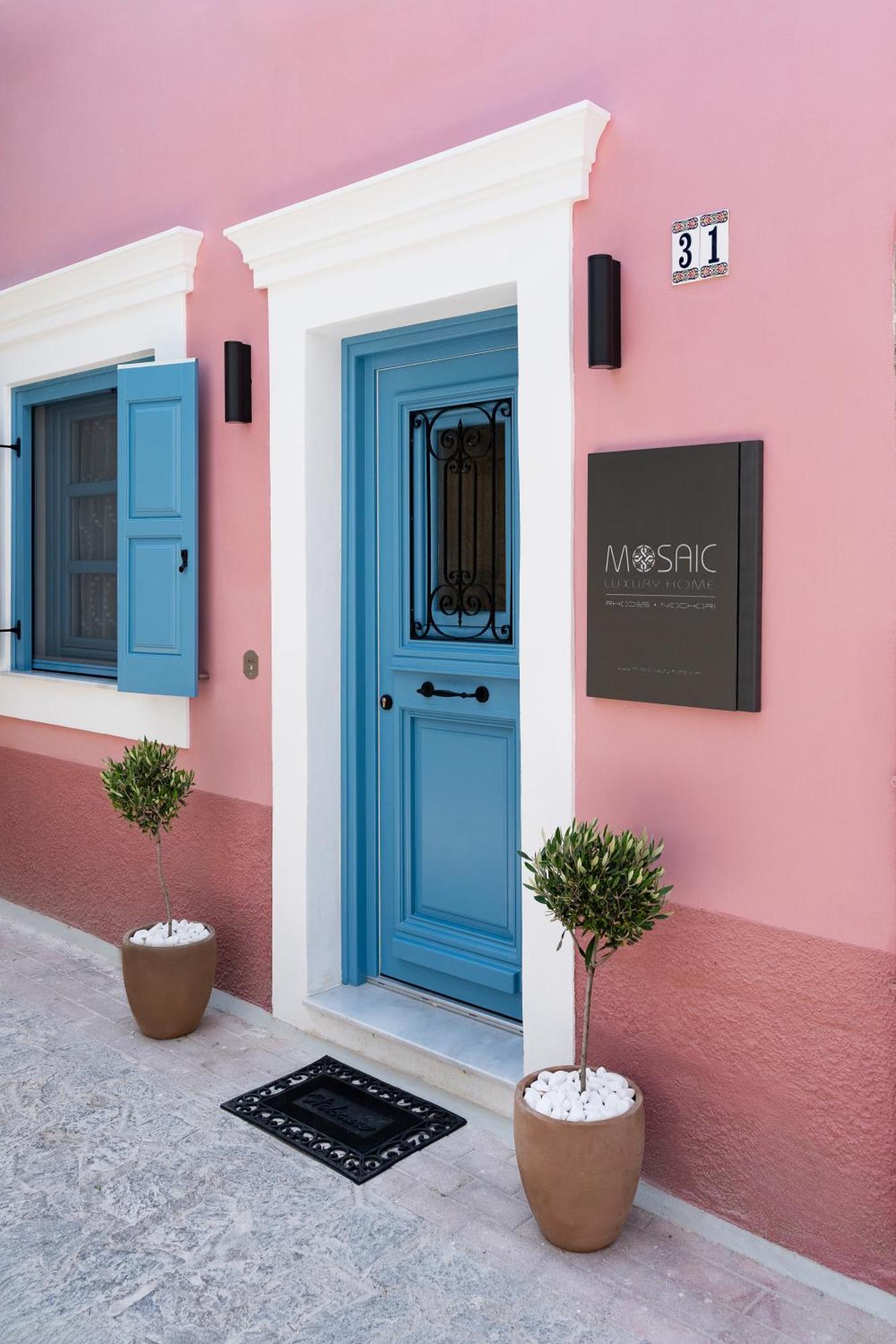 Mosaic Luxury Home Rhodes City Kültér fotó